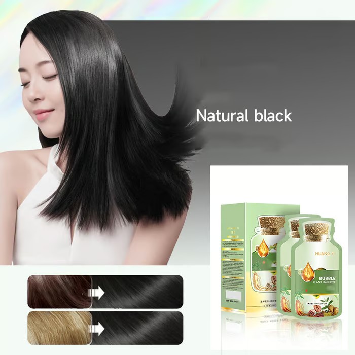 🥳 Natural Plant Hair Dye