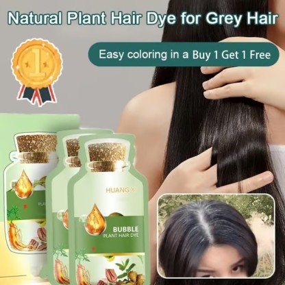 🥳 Natural Plant Hair Dye