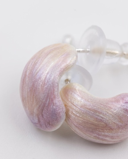 Silver-Tone Floral Vine Statement Drop Earrings