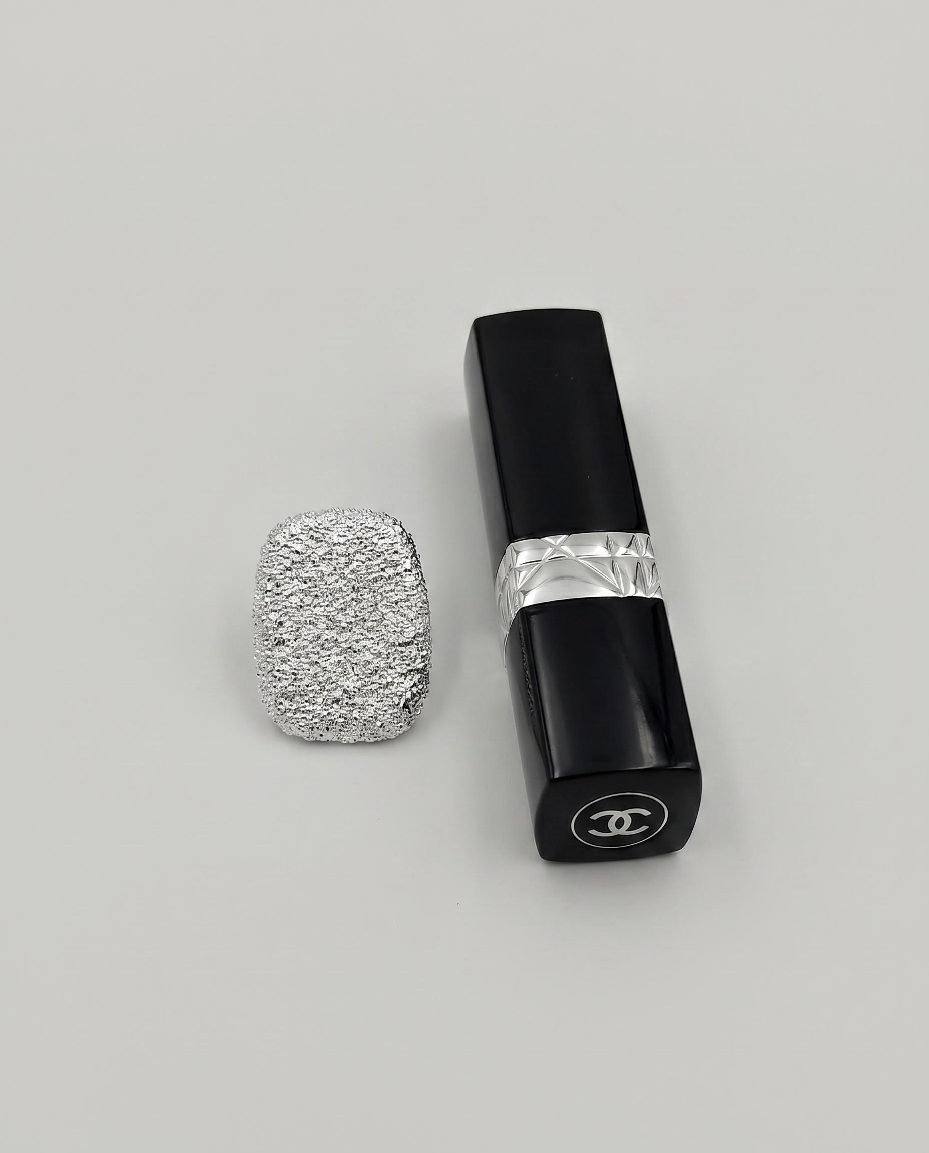 The "Awareness" Star Dust – Matte Silver Rectangular Studs with Micro‑Sparkle