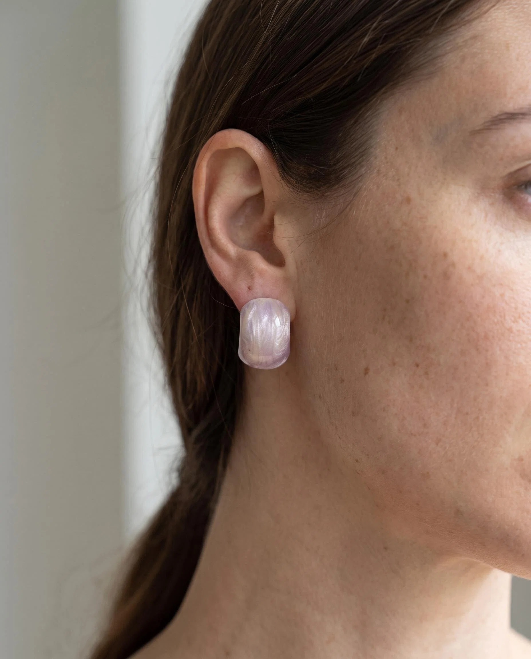 Silver-Tone Floral Vine Statement Drop Earrings