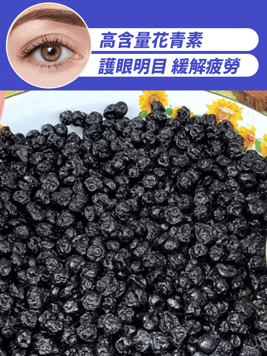 【眼睛好搭檔】無添加天然野藍莓幹