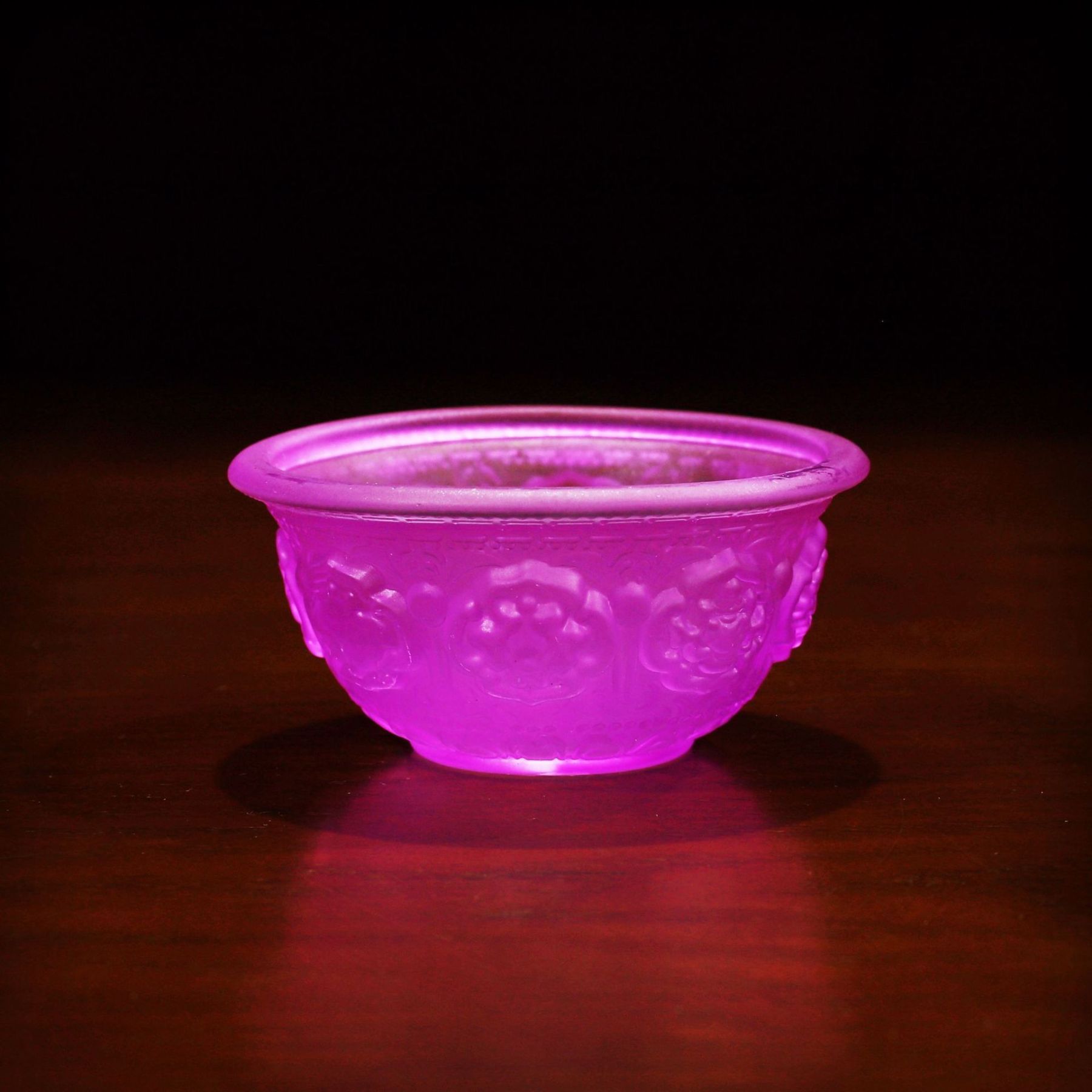 七彩琉璃八吉祥供碗