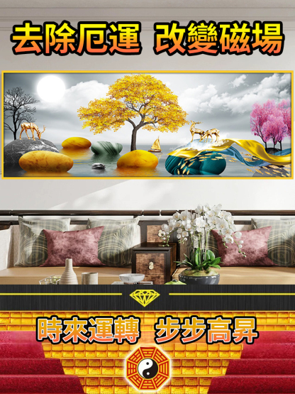 【納福聚財氣】改變風水裝飾掛畫
