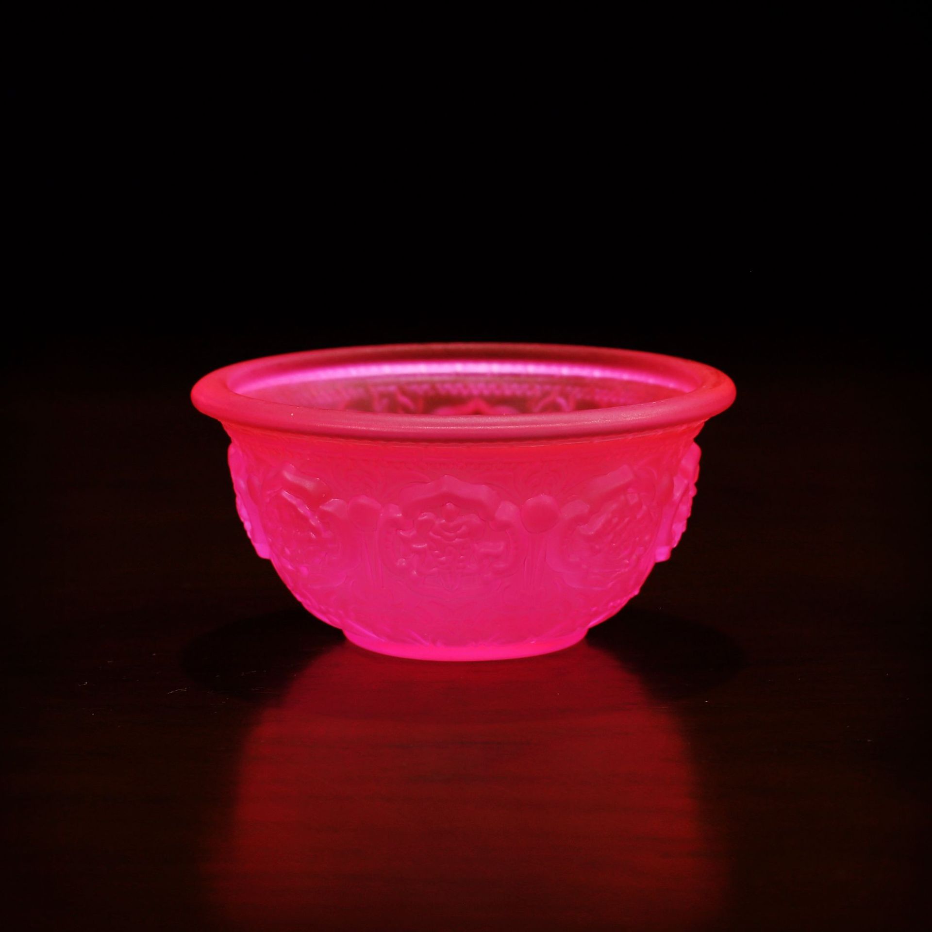 七彩琉璃八吉祥供碗