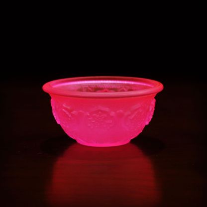 七彩琉璃八吉祥供碗