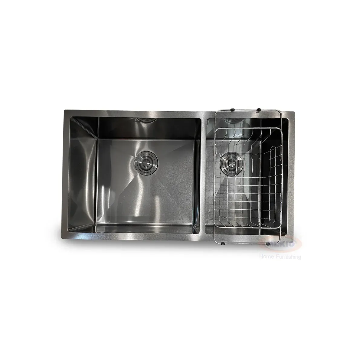 Double Basin + Tap + Basket 8646