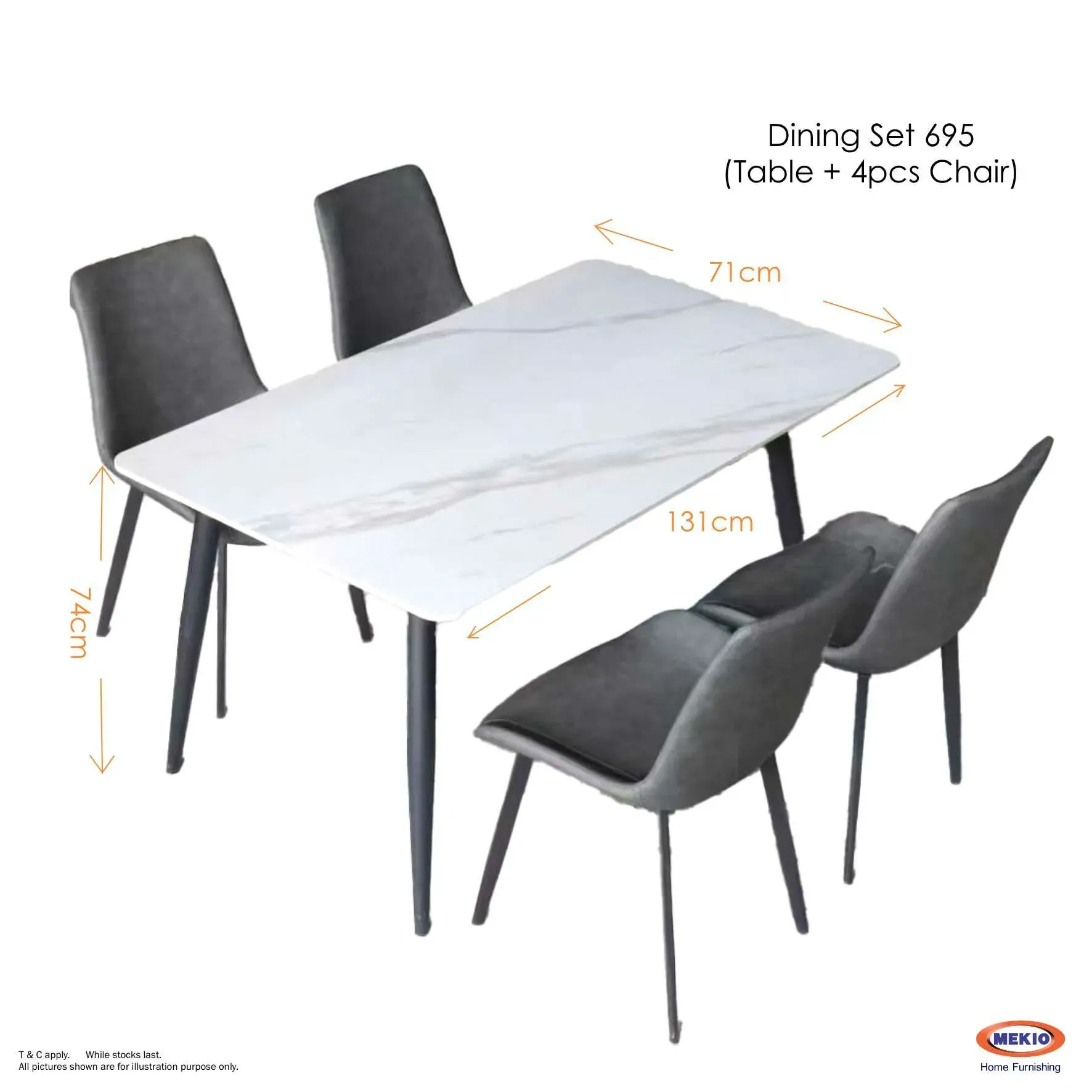 Dining Set 695
