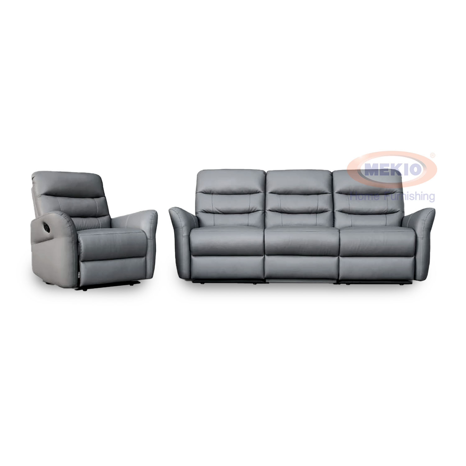Power Recliner Half Leather 2370