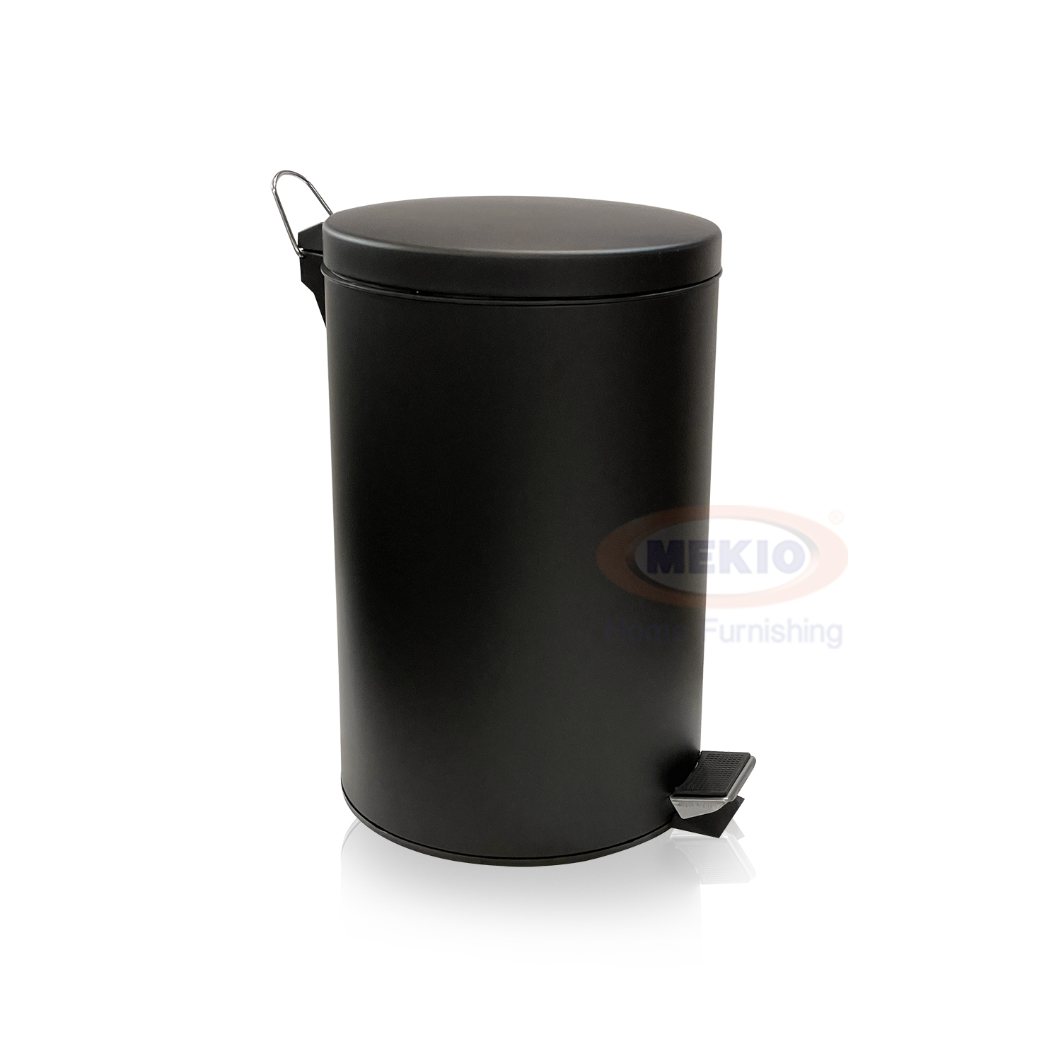 Steel Dustbin MD20 Black