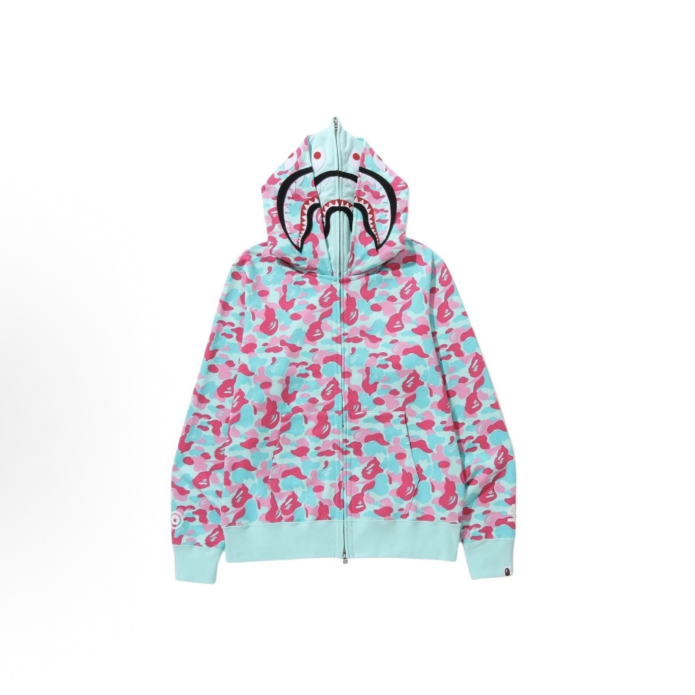  BAPE 邁阿密4週年 迷彩雙帽衛衣