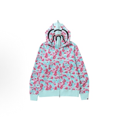  BAPE 邁阿密4週年 迷彩雙帽衛衣