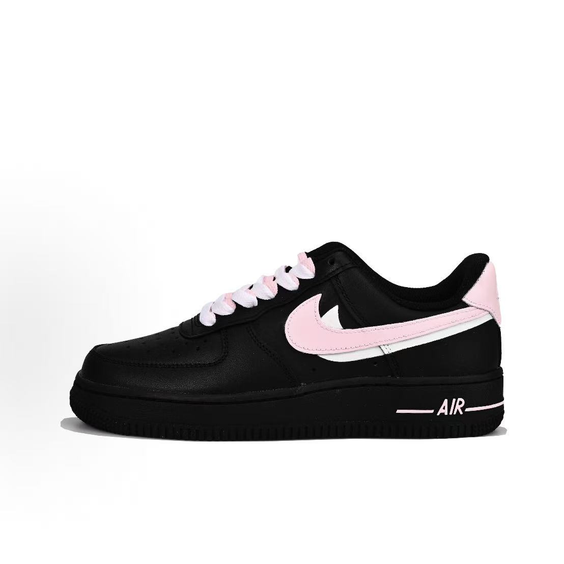 Nike Air Force 1 粉白雙勾 