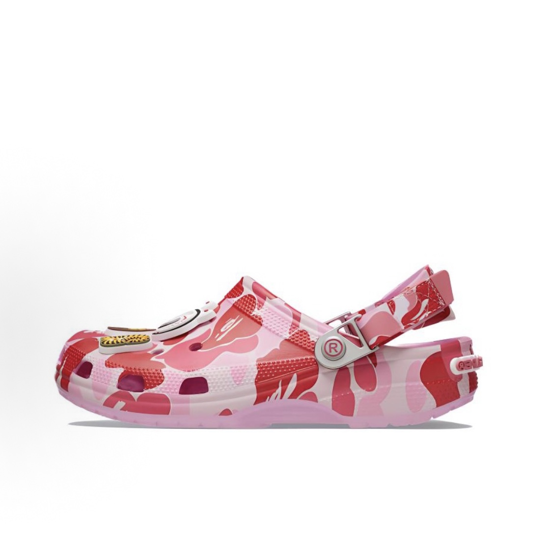 Crocs卡駱馳 × A BATHING APE Classic clog 迷彩印花  洞洞鞋 