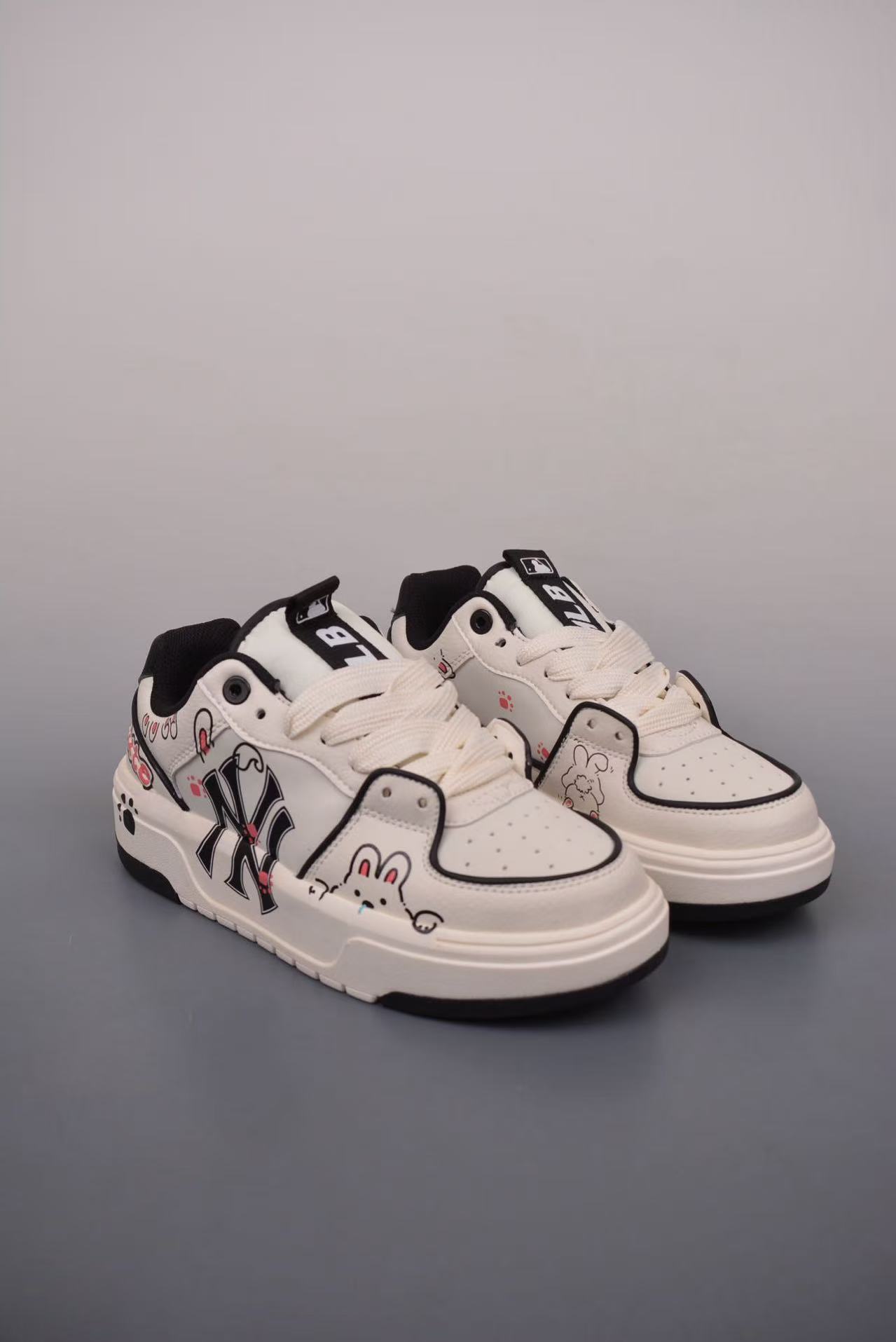 MLB 可愛小兔塗鴉板鞋