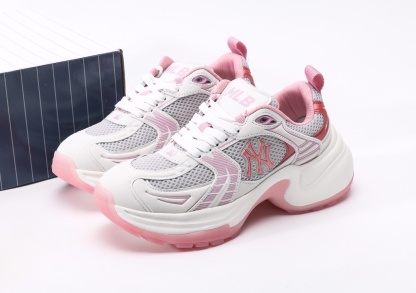 MLB 紐約洋基隊 舒 韓版學院風學長鞋增高鞋