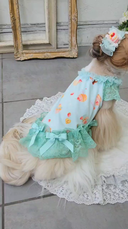 1180オリジナルスイーツ柄COOLワンピース