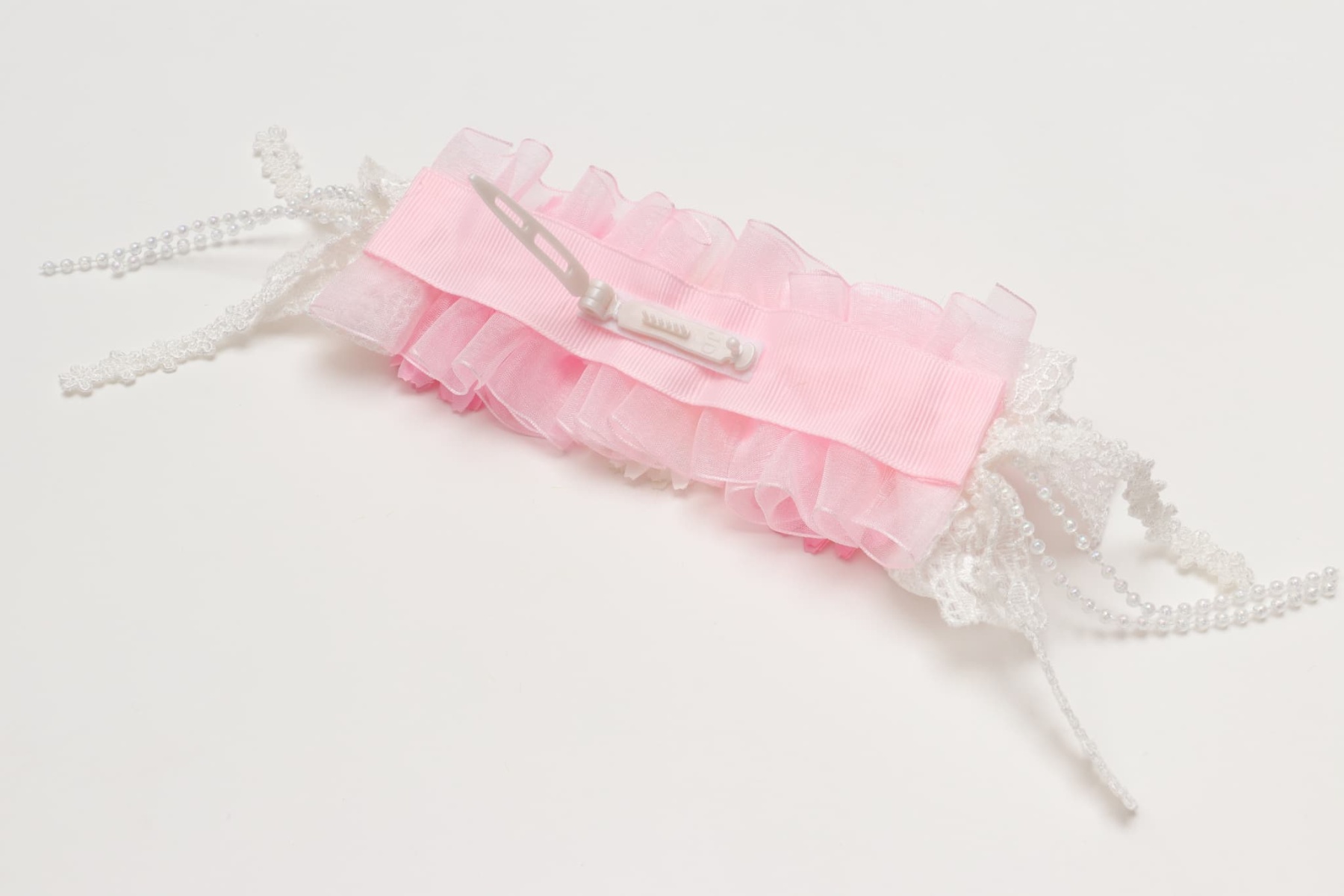 春のガーベラヘッドドレス 