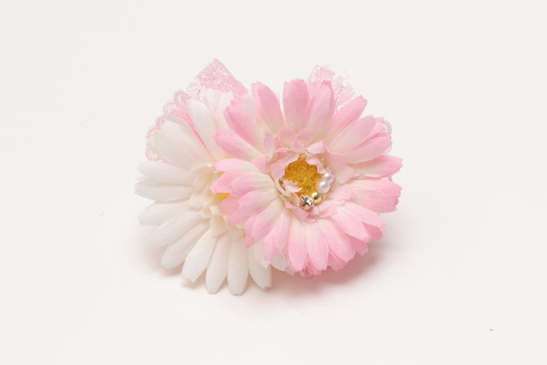 ダブルガーベラバレッタリボン