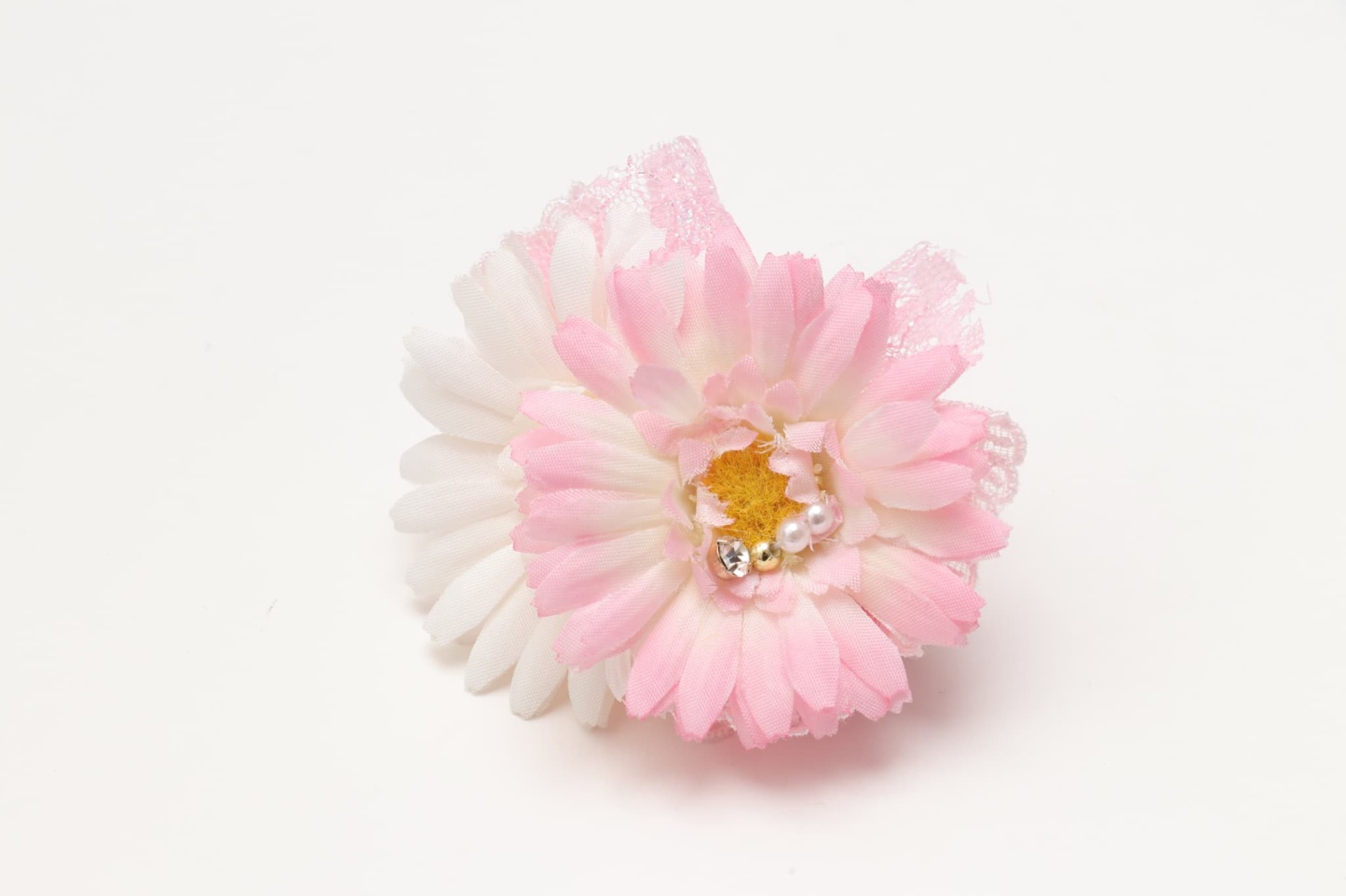 ダブルガーベラバレッタリボン