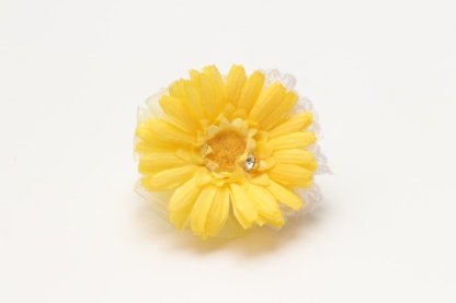 ガーベラバレッタリボン