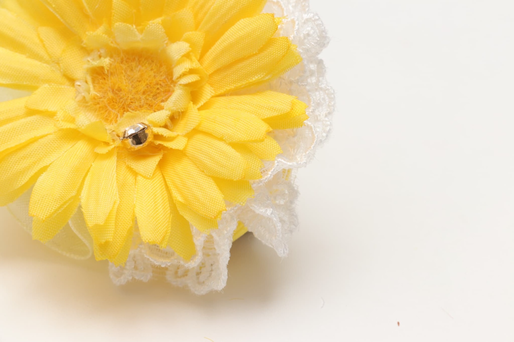 ガーベラバレッタリボン