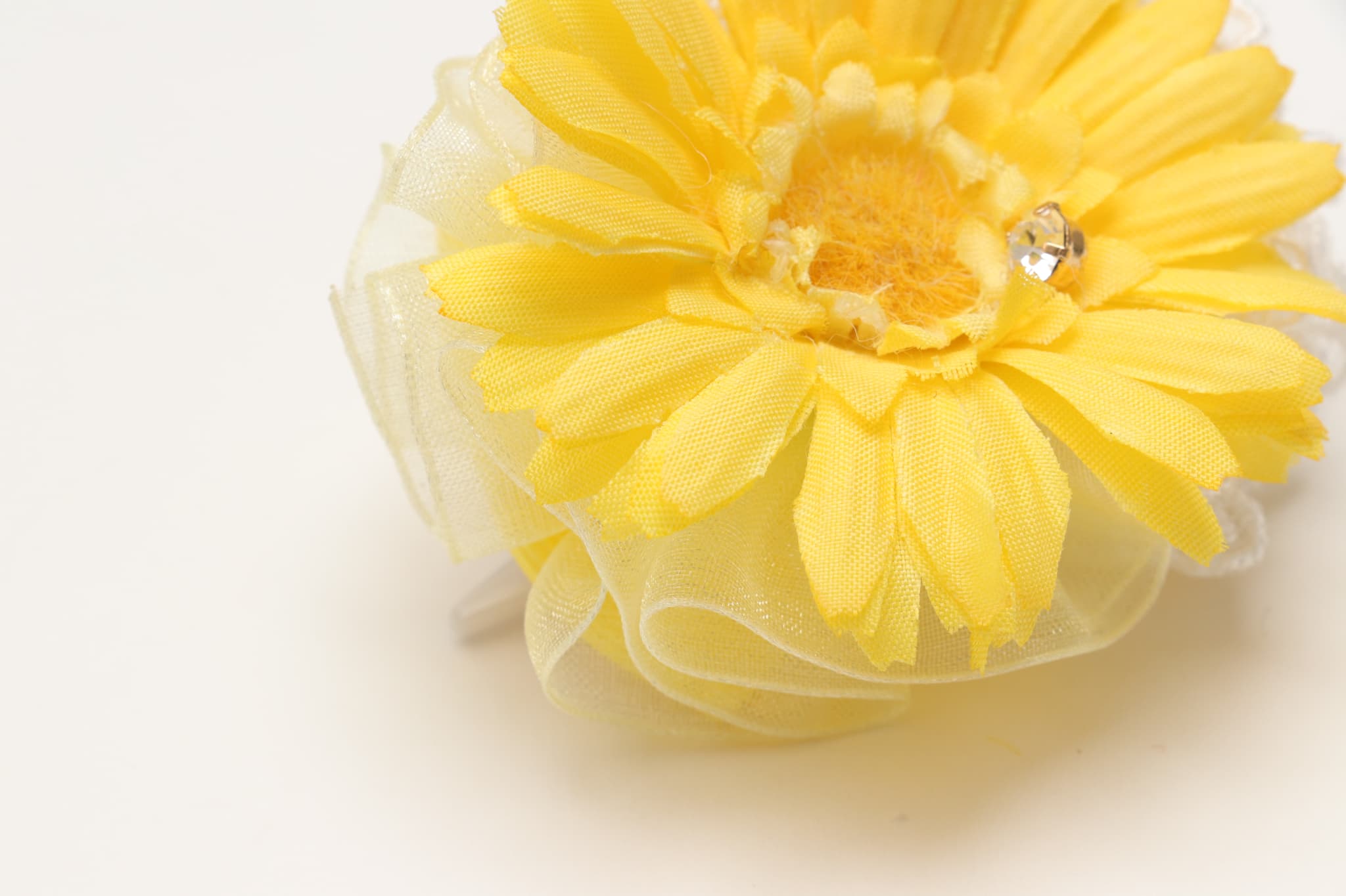 ガーベラバレッタリボン