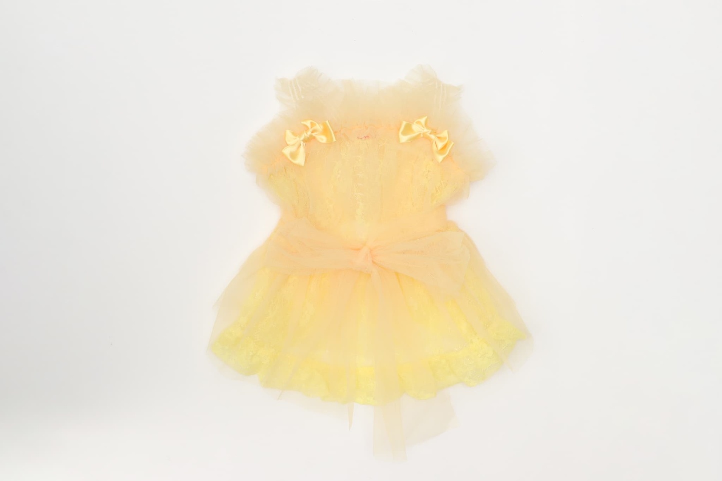 チュールフリルキャミワンピース