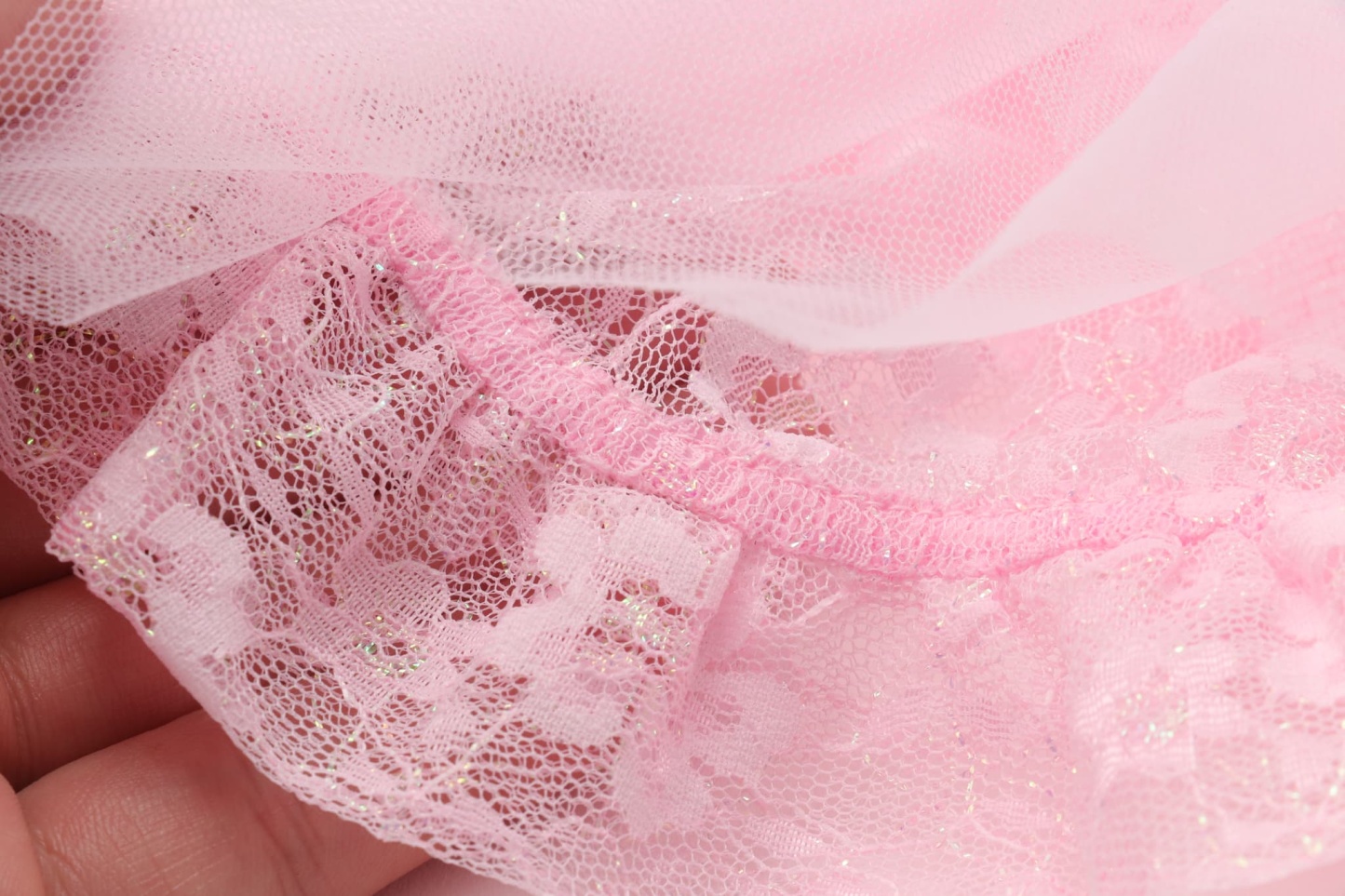 チュールフリルキャミワンピース