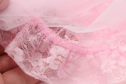 チュールフリルキャミワンピース