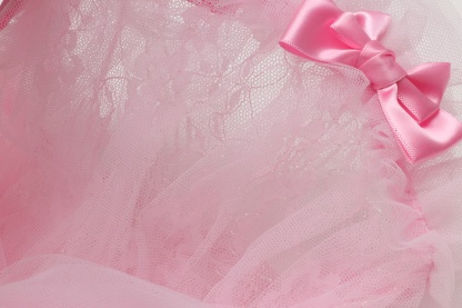 チュールフリルキャミワンピース