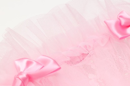 チュールフリルキャミワンピース