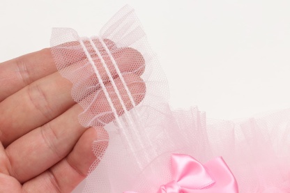 チュールフリルキャミワンピース