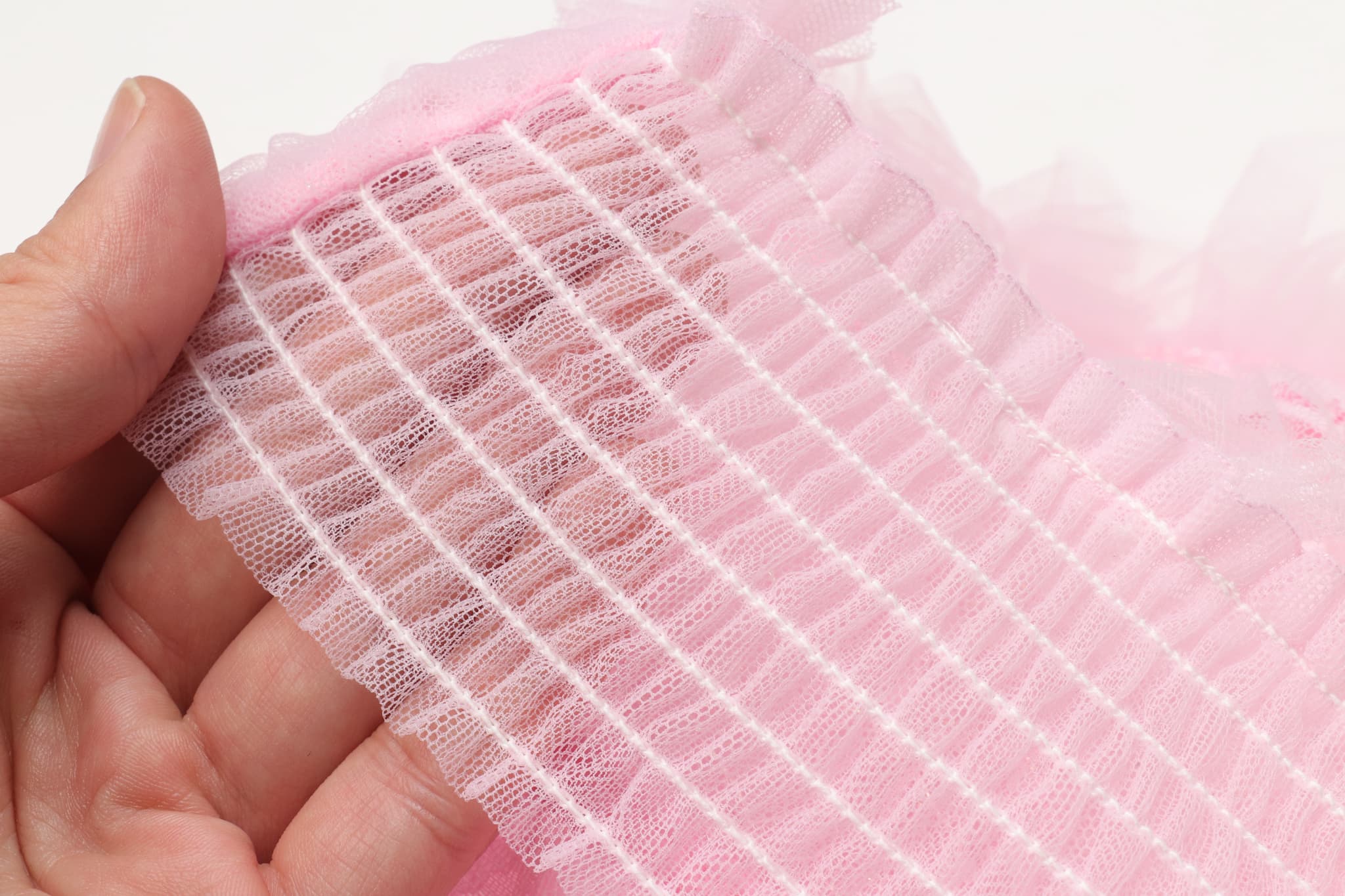 チュールフリルキャミワンピース