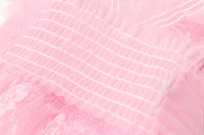 チュールフリルキャミワンピース