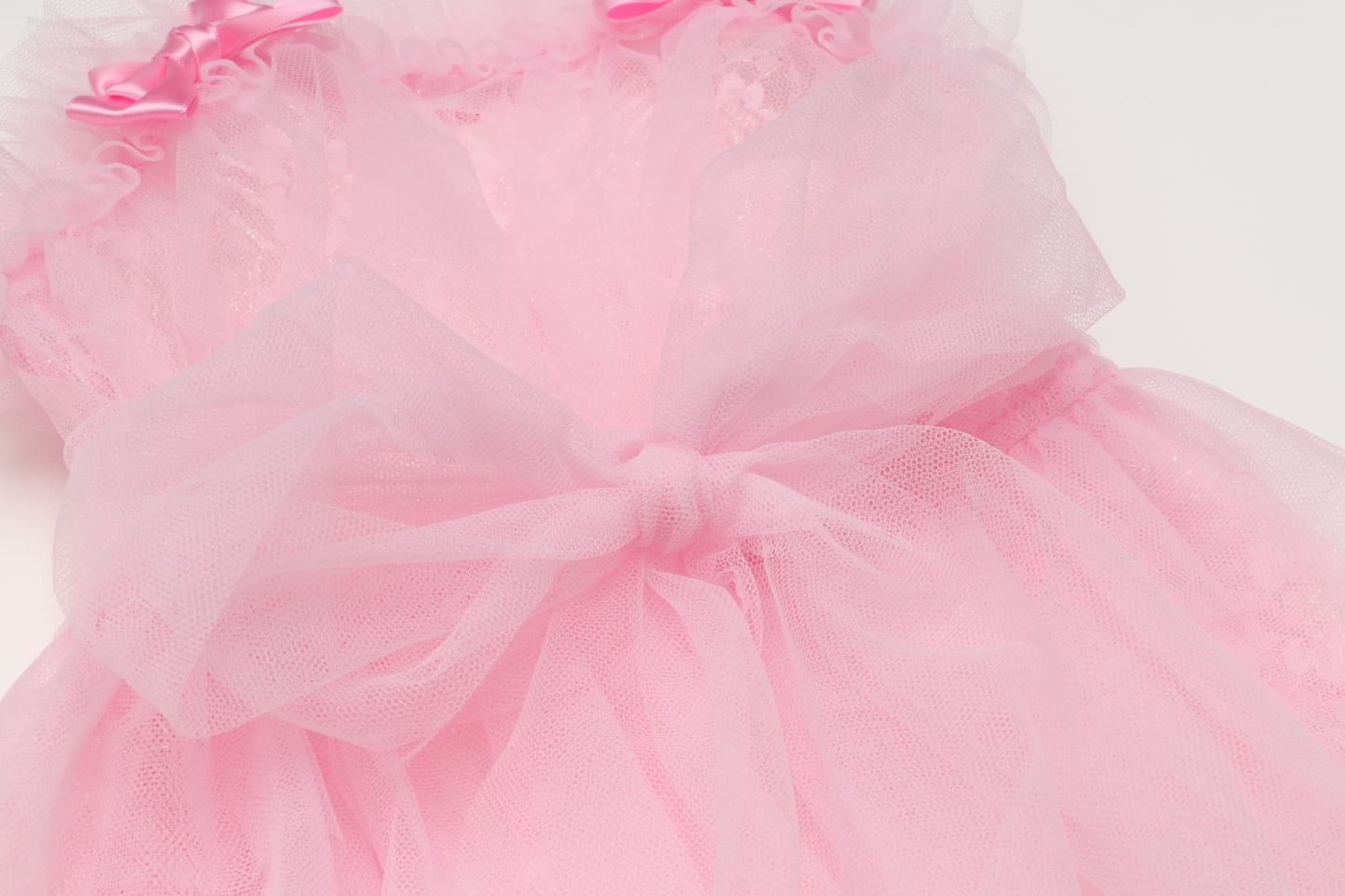 チュールフリルキャミワンピース