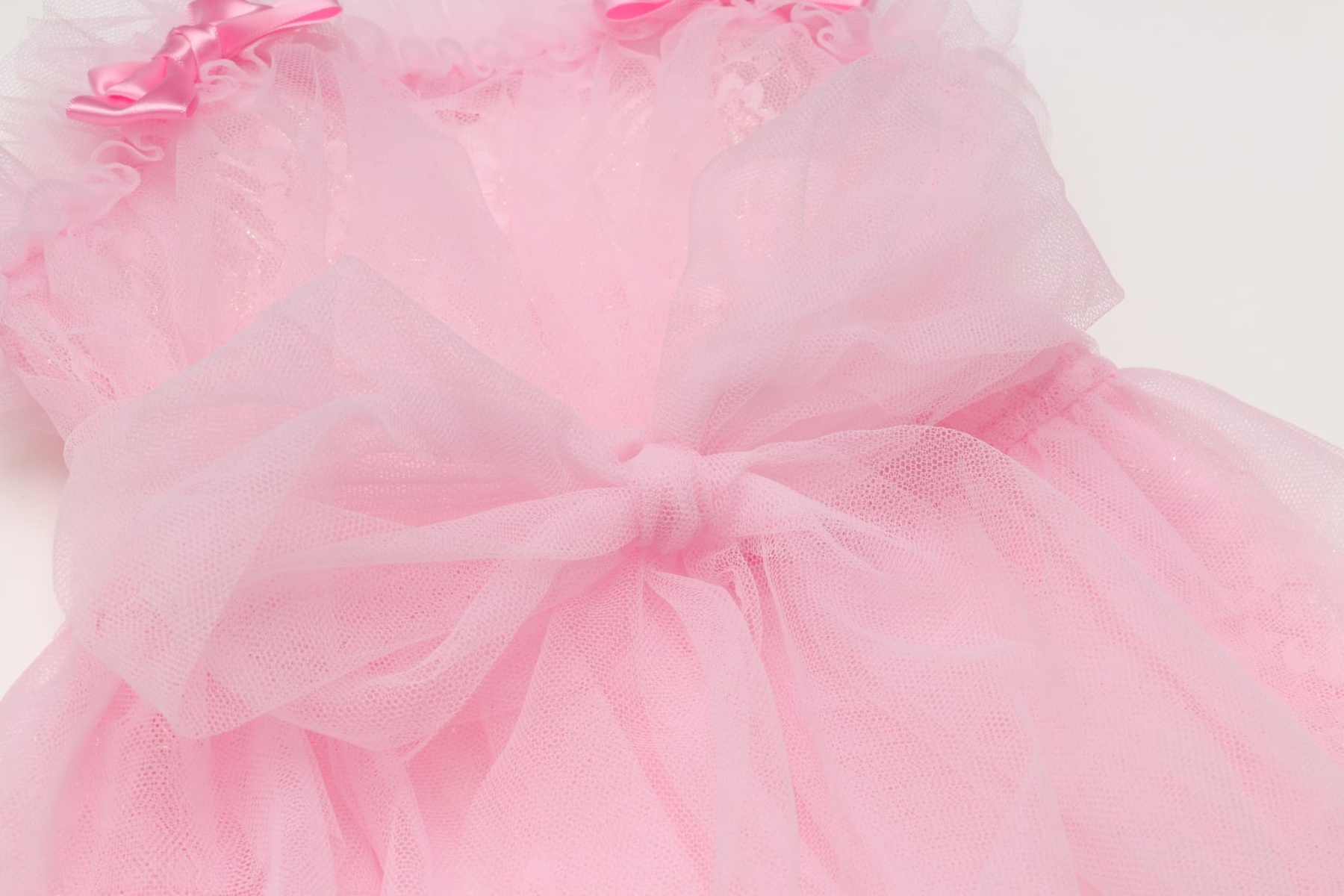 チュールフリルキャミワンピース