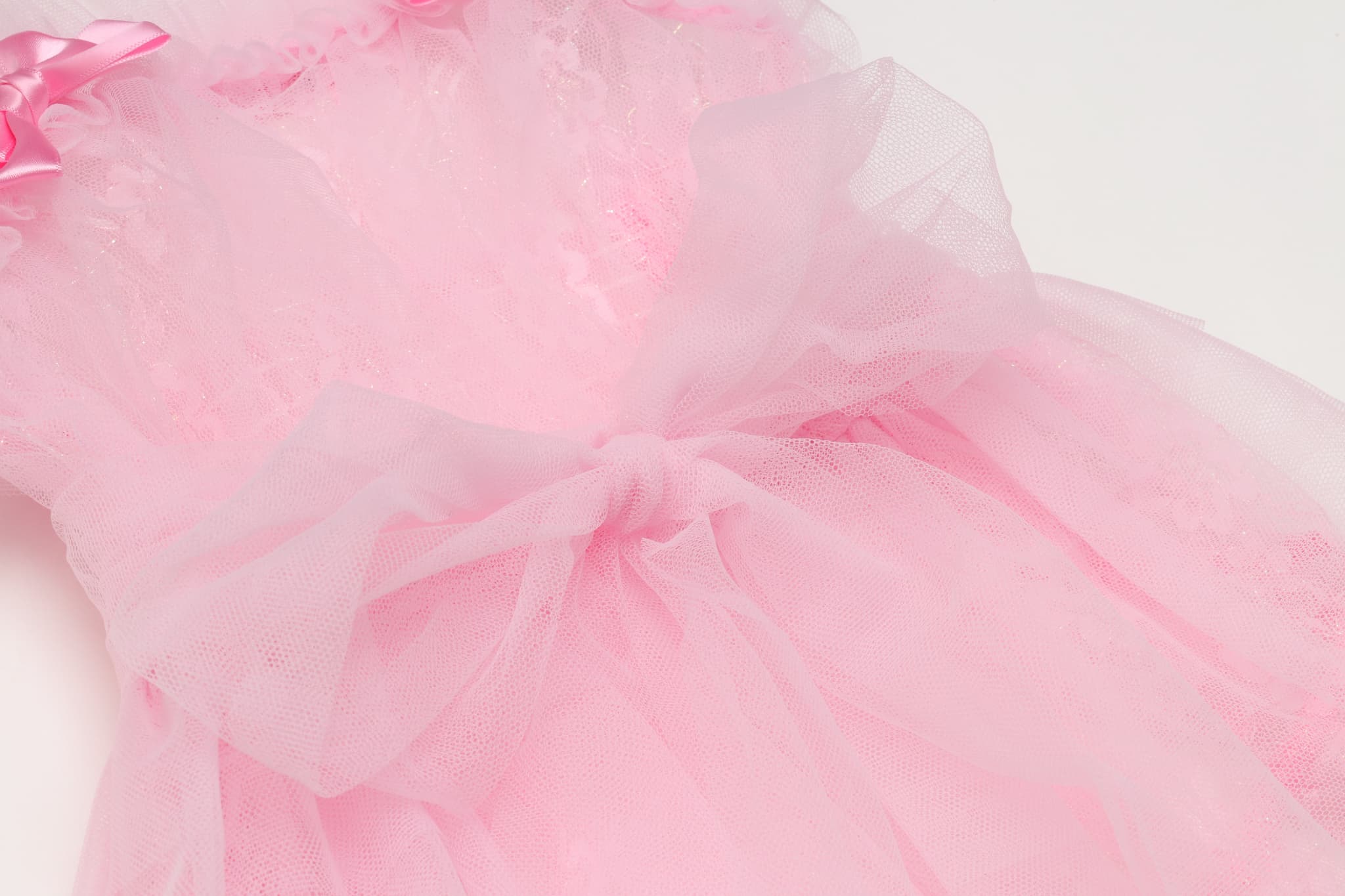 チュールフリルキャミワンピース