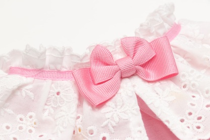 フラワーギンガムワンピース