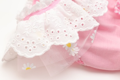 フラワーギンガムワンピース