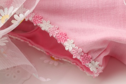 フラワーギンガムワンピース