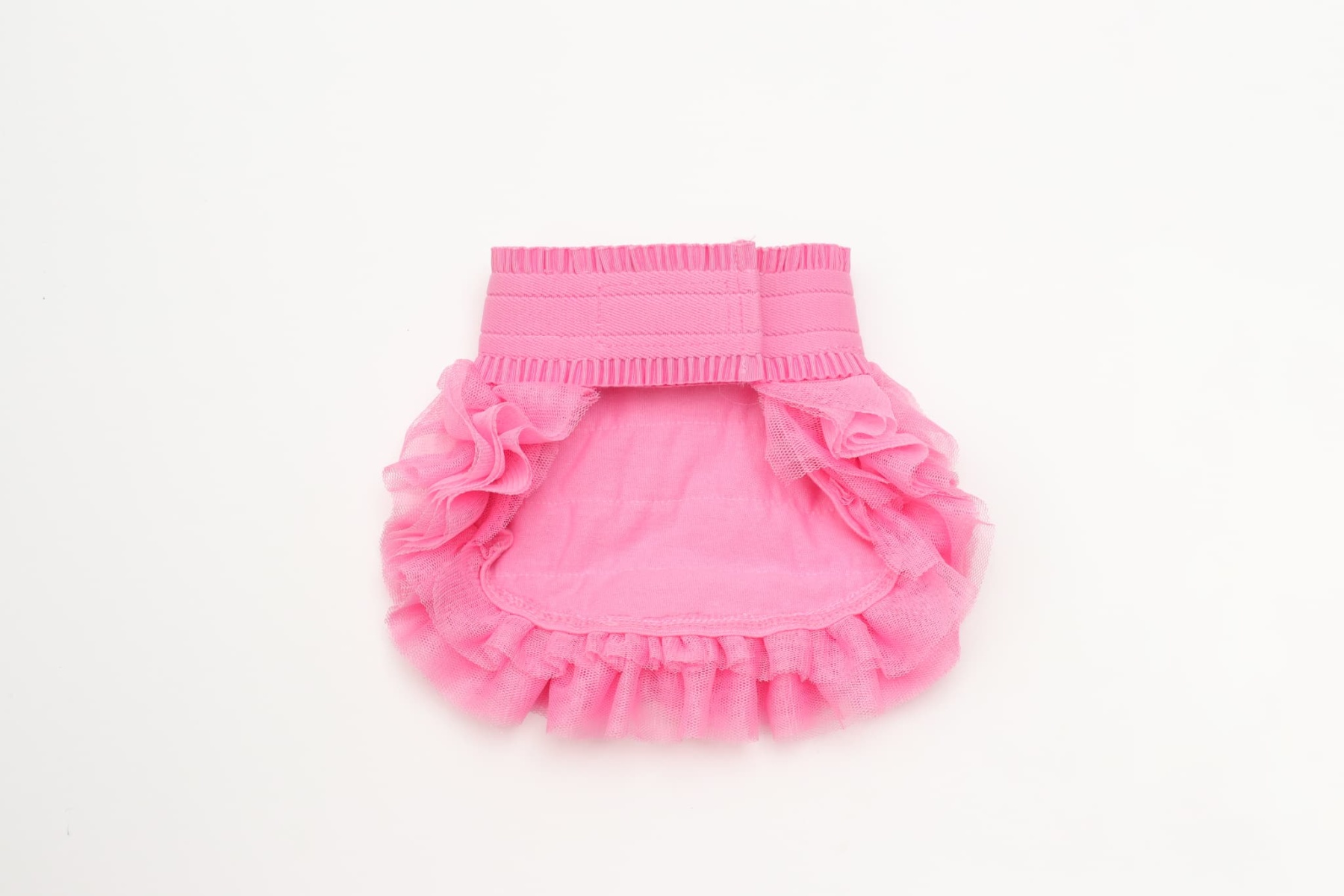 チュールフリルスカート（イエロー・ピンク）