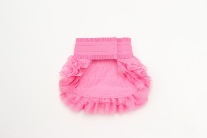 チュールフリルスカート（イエロー・ピンク）