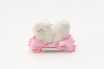 うさ耳バレッタリボンＭ