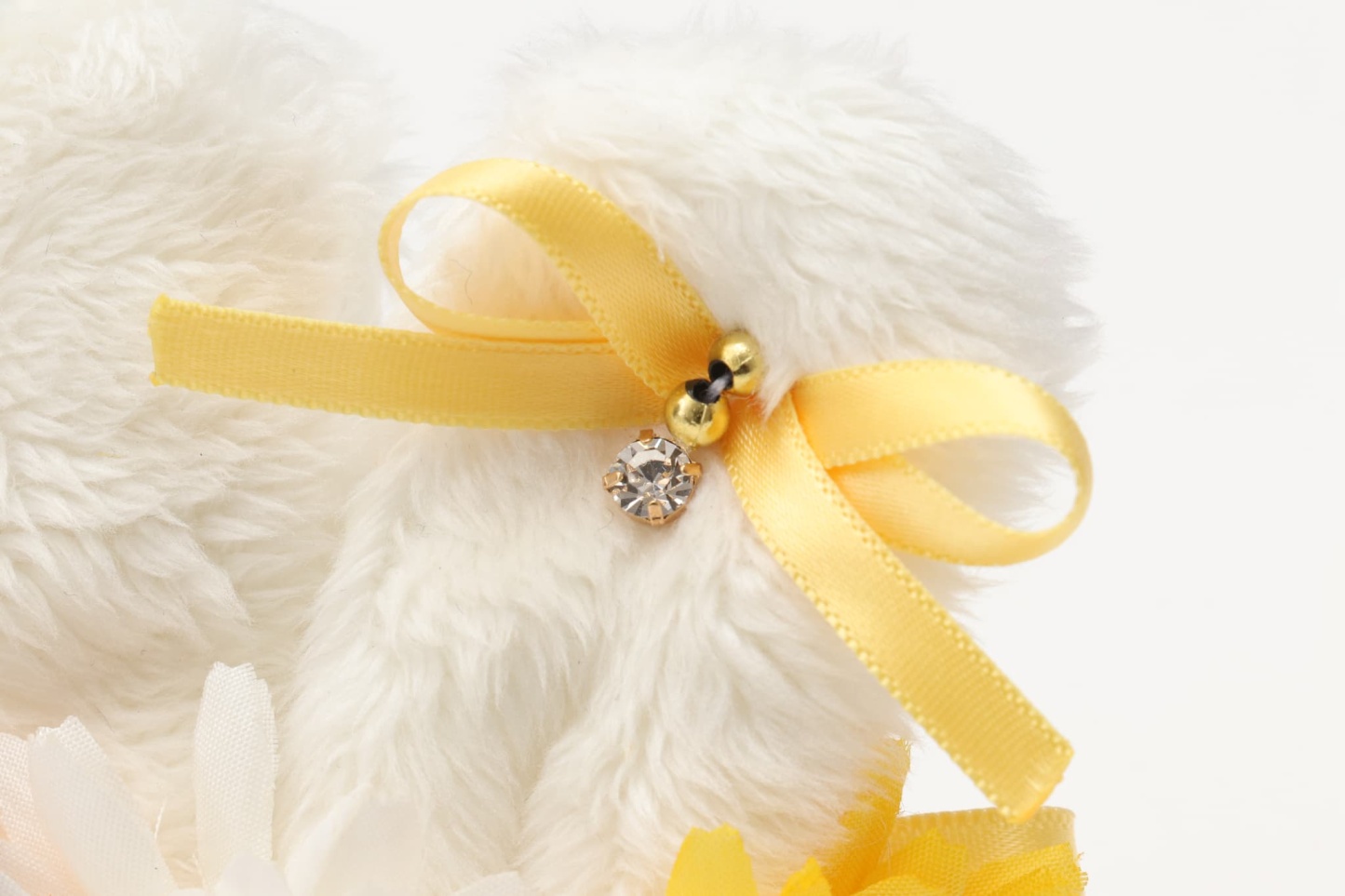 うさ耳バレッタリボンＭ