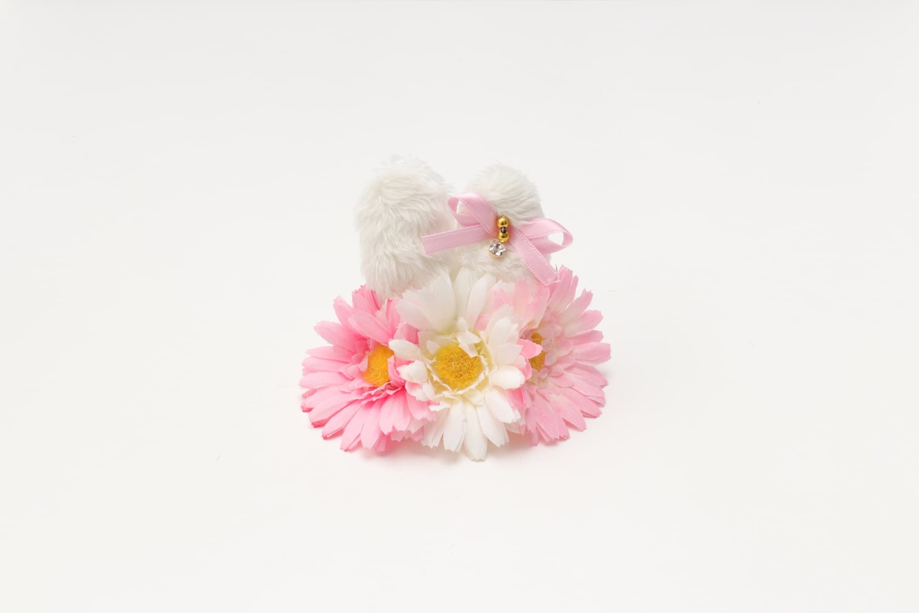 うさ耳バレッタリボンS