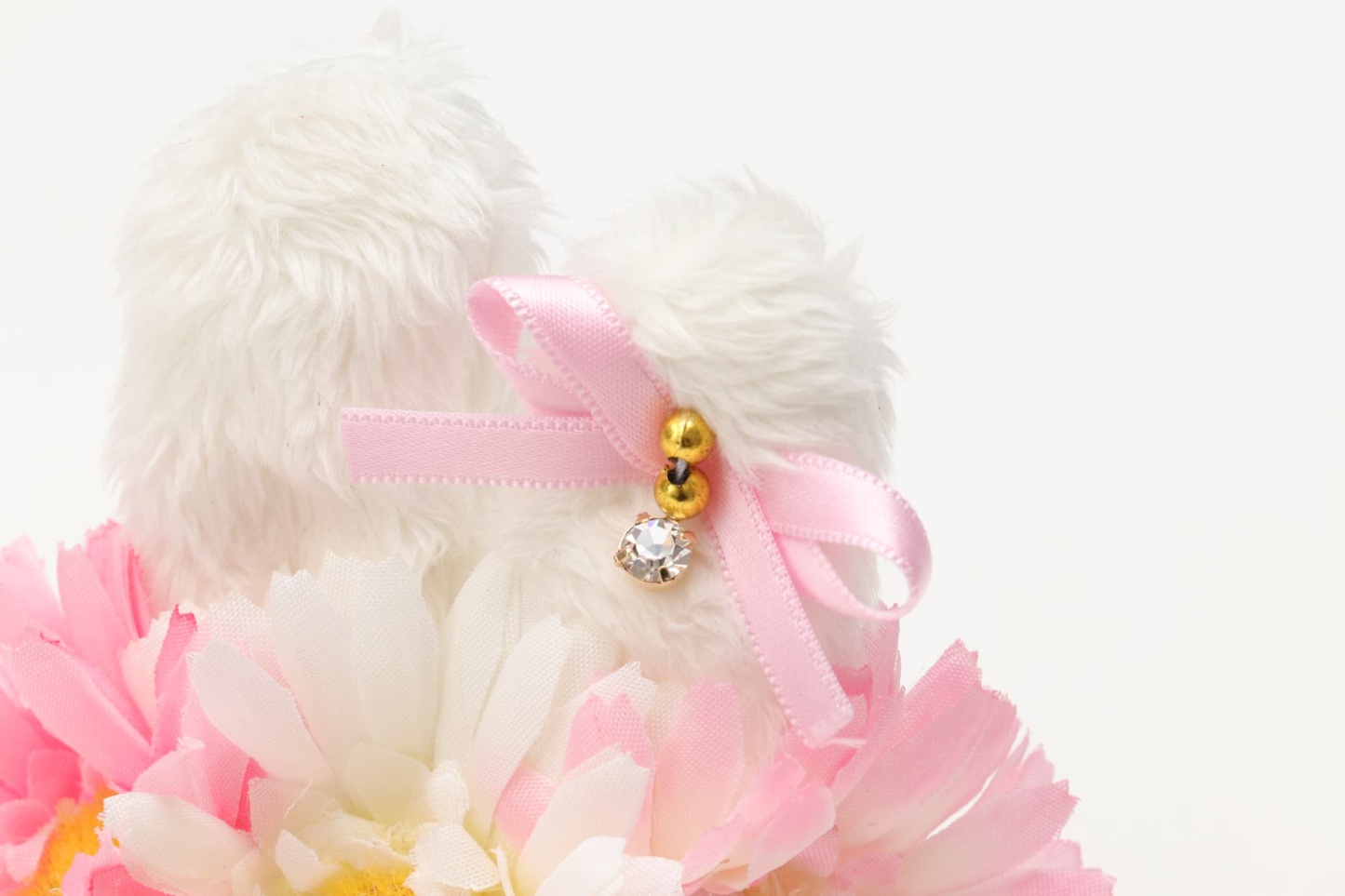 うさ耳バレッタリボンS