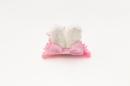 うさ耳バレッタリボンS