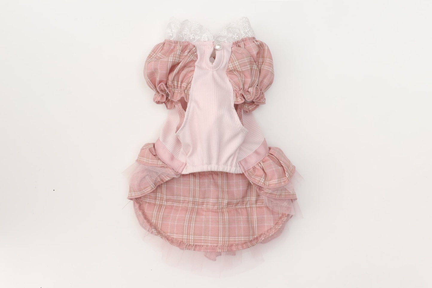 レトロいちごタータンチェックワンピース