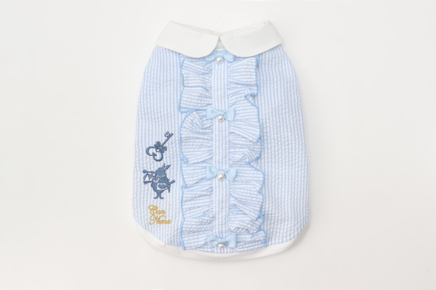 アリス ストライプシャツ ブルー